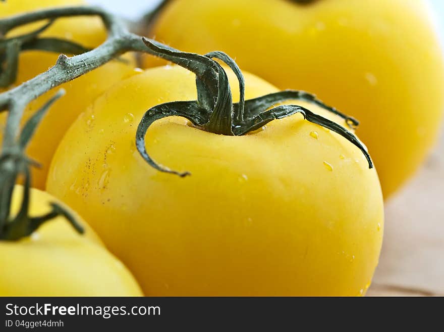 Yellow tomatos