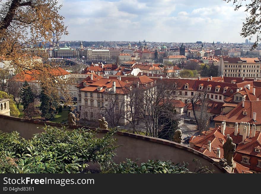 View Of The Roof Of The Old Prague