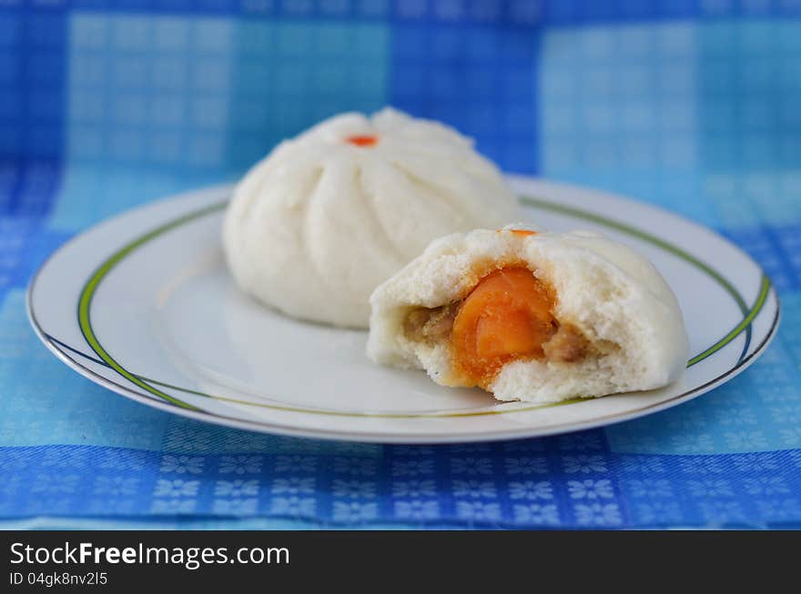 Steamed Stuff Bun