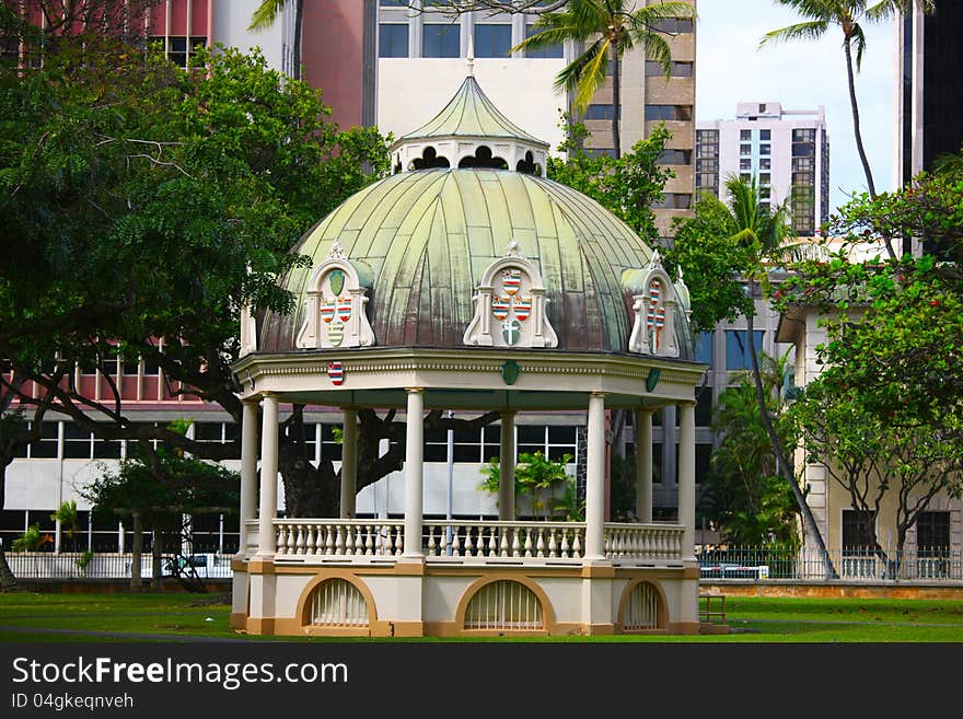 Iolani Coronation Pavilion, Honolulu, Hawaii