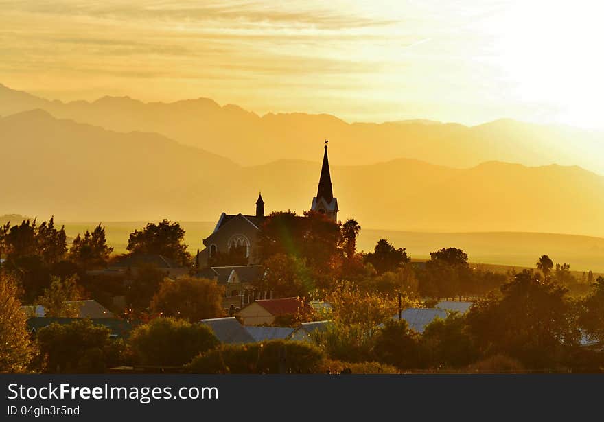 Church At Dusk