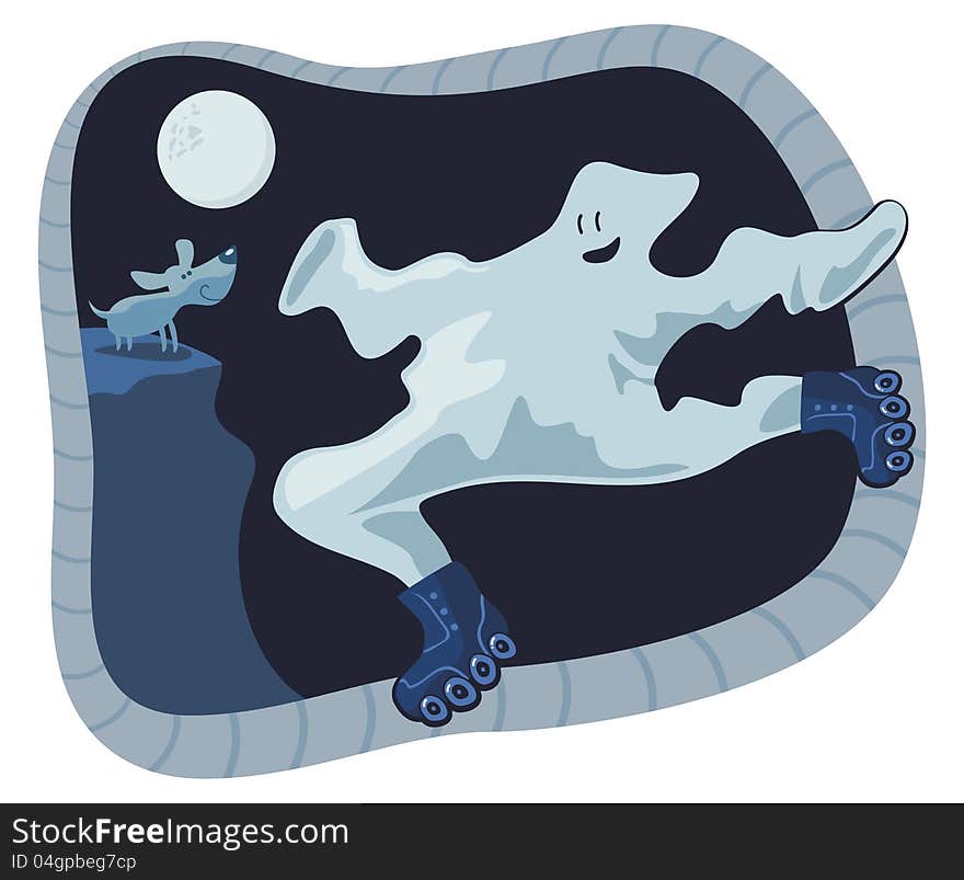 Ghost Cartoon