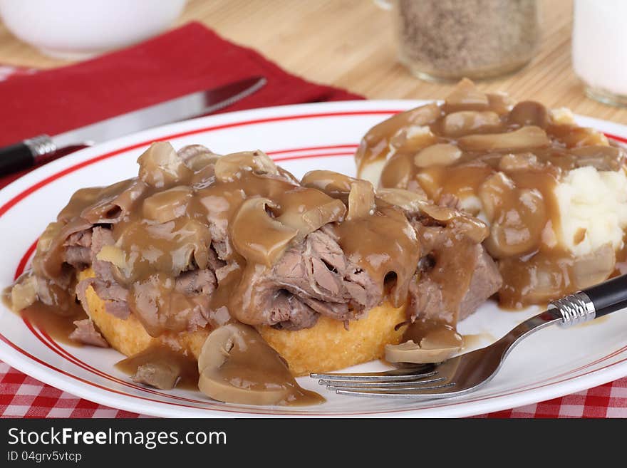 Roast Beef  and Gravy