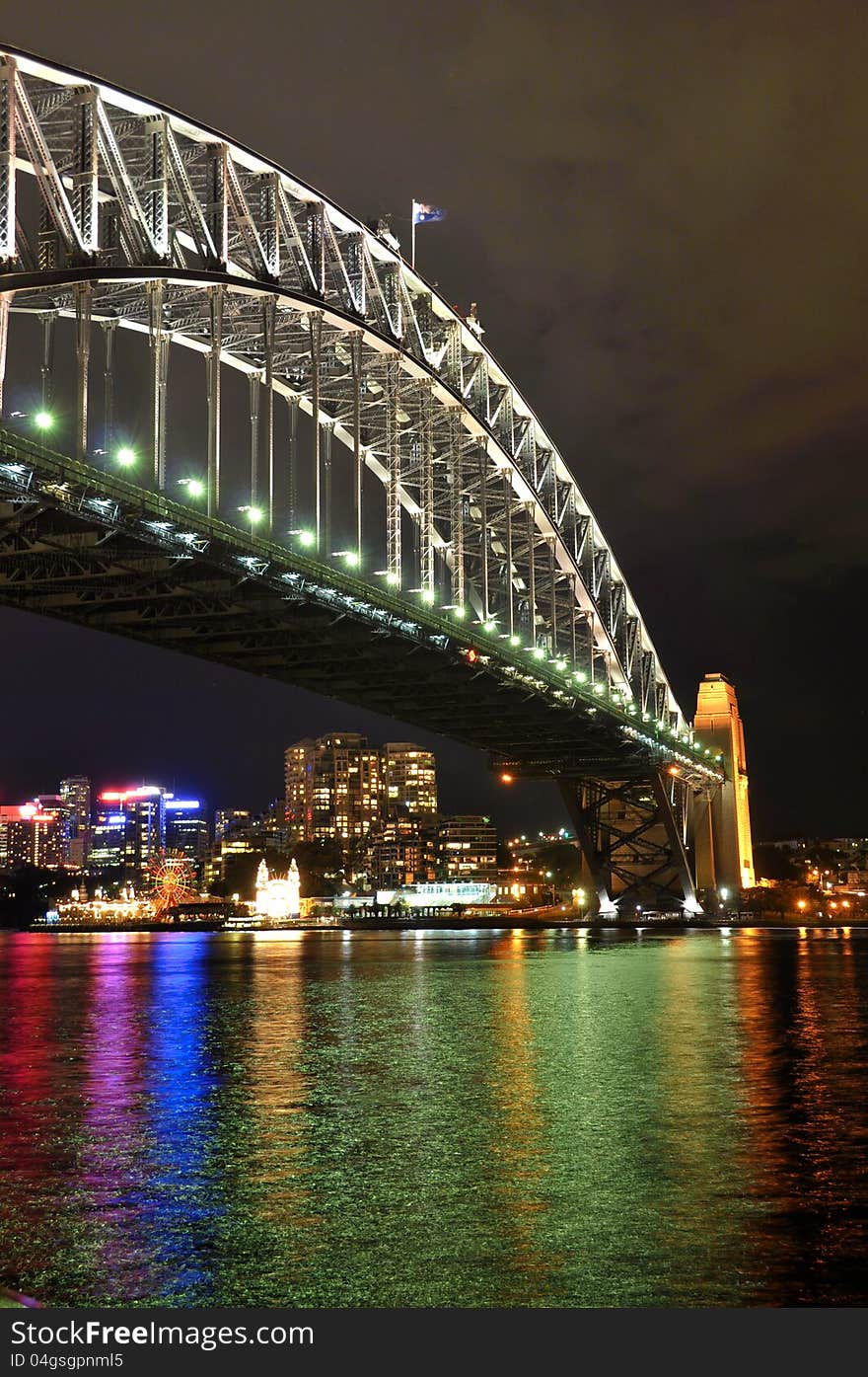 Sydney CBD Under Sydney Harbor Bridge