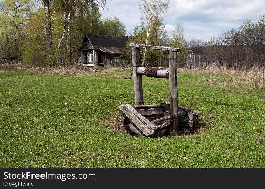 Old Wooden Well