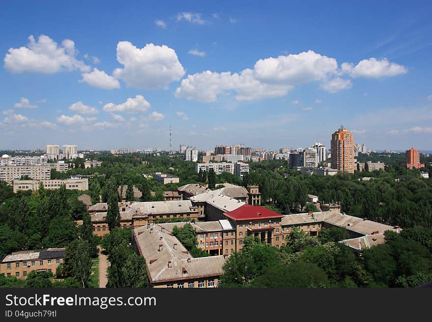 Odessa city at summer, Ukraine