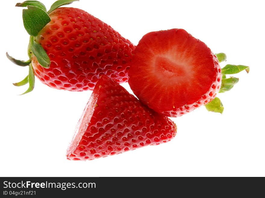 Close up image of strawberries. Close up image of strawberries