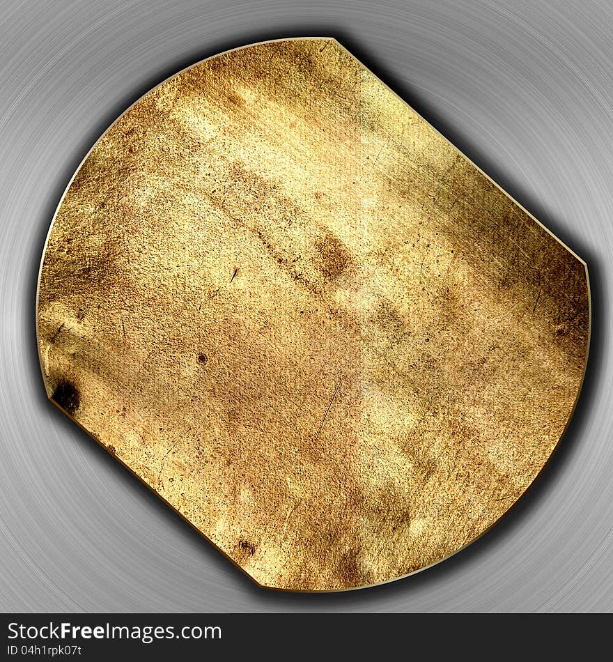 Brushed metal background