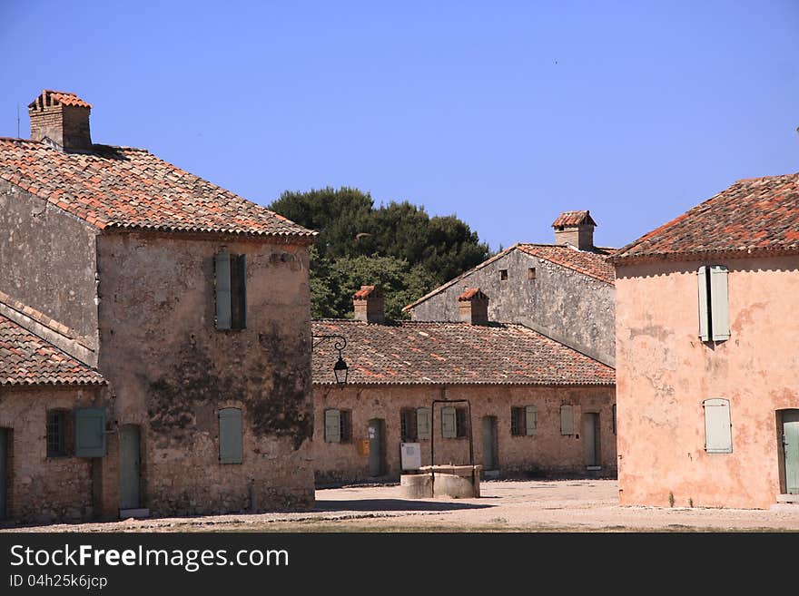 An old abandoned village