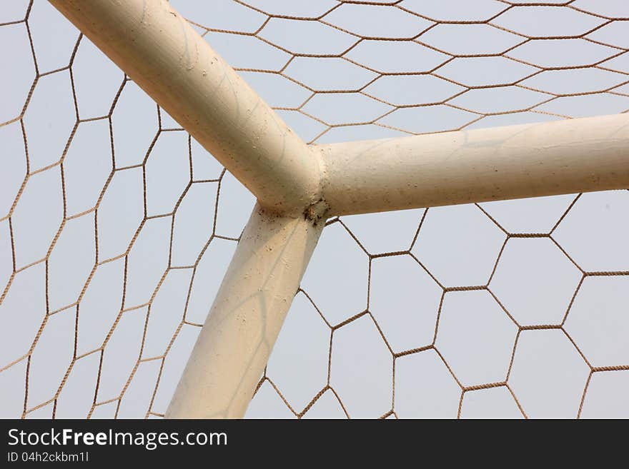 Soccer or foodball with goal. Soccer or foodball with goal.