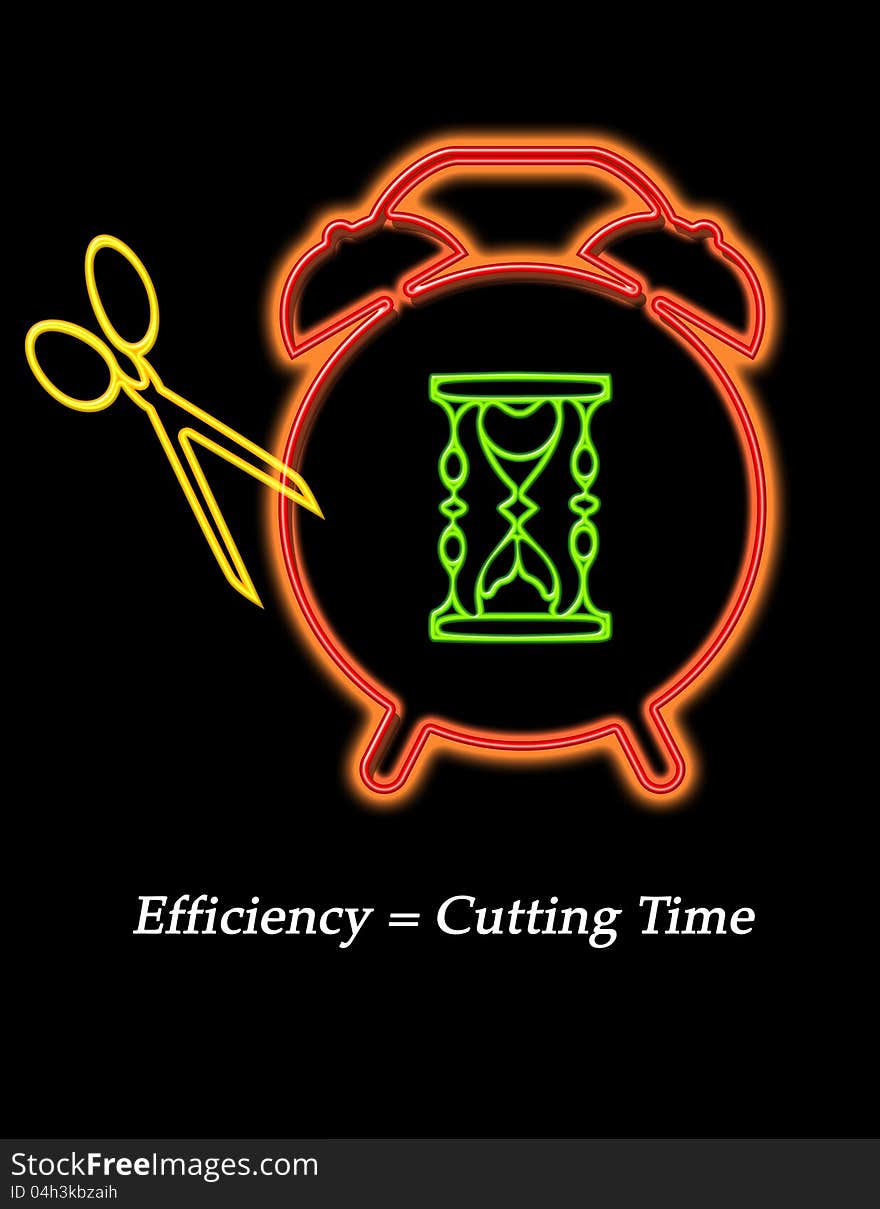 The key to efficiency is cutting time