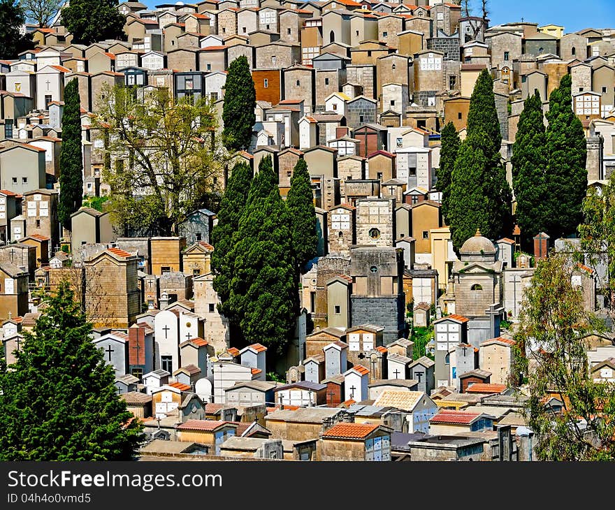 Graveyard on Sicily