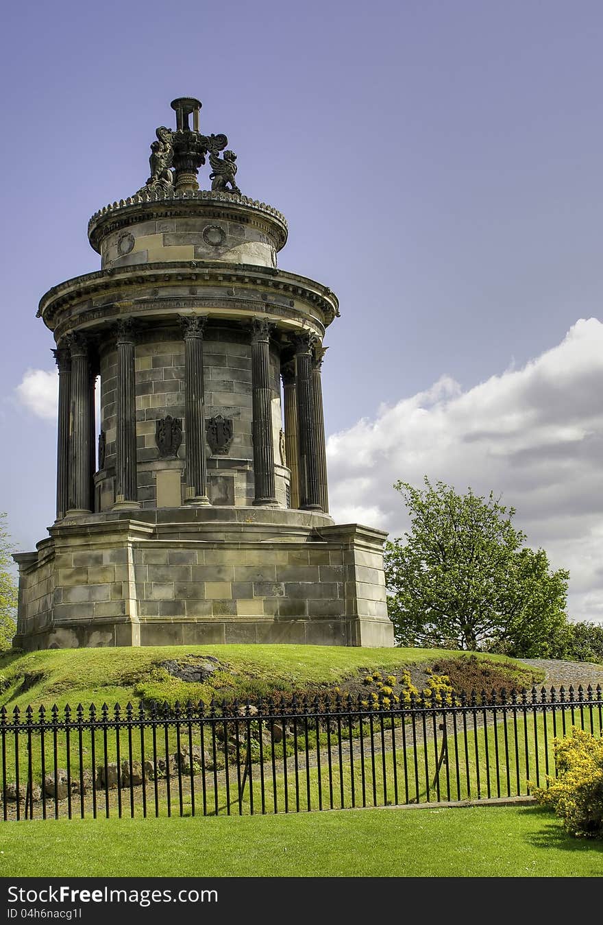 Robert Burns Monument Edinburgh