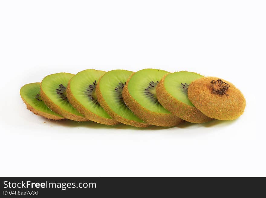 Fresh Kiwi Fruit Slices