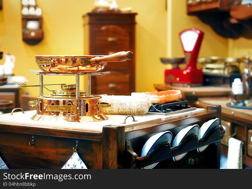 Kitchen in the old style