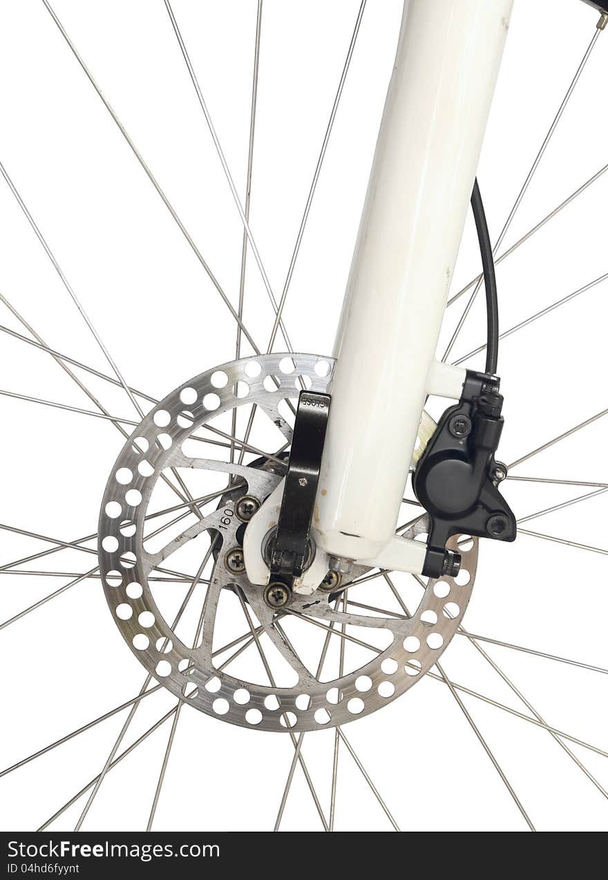 Front Brake Of Mountain Bike