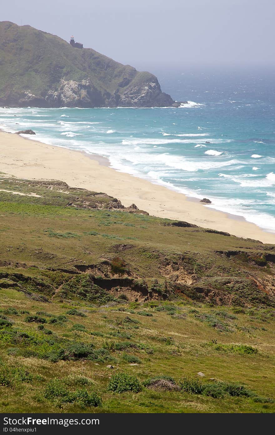 Lonely California Lighthouse