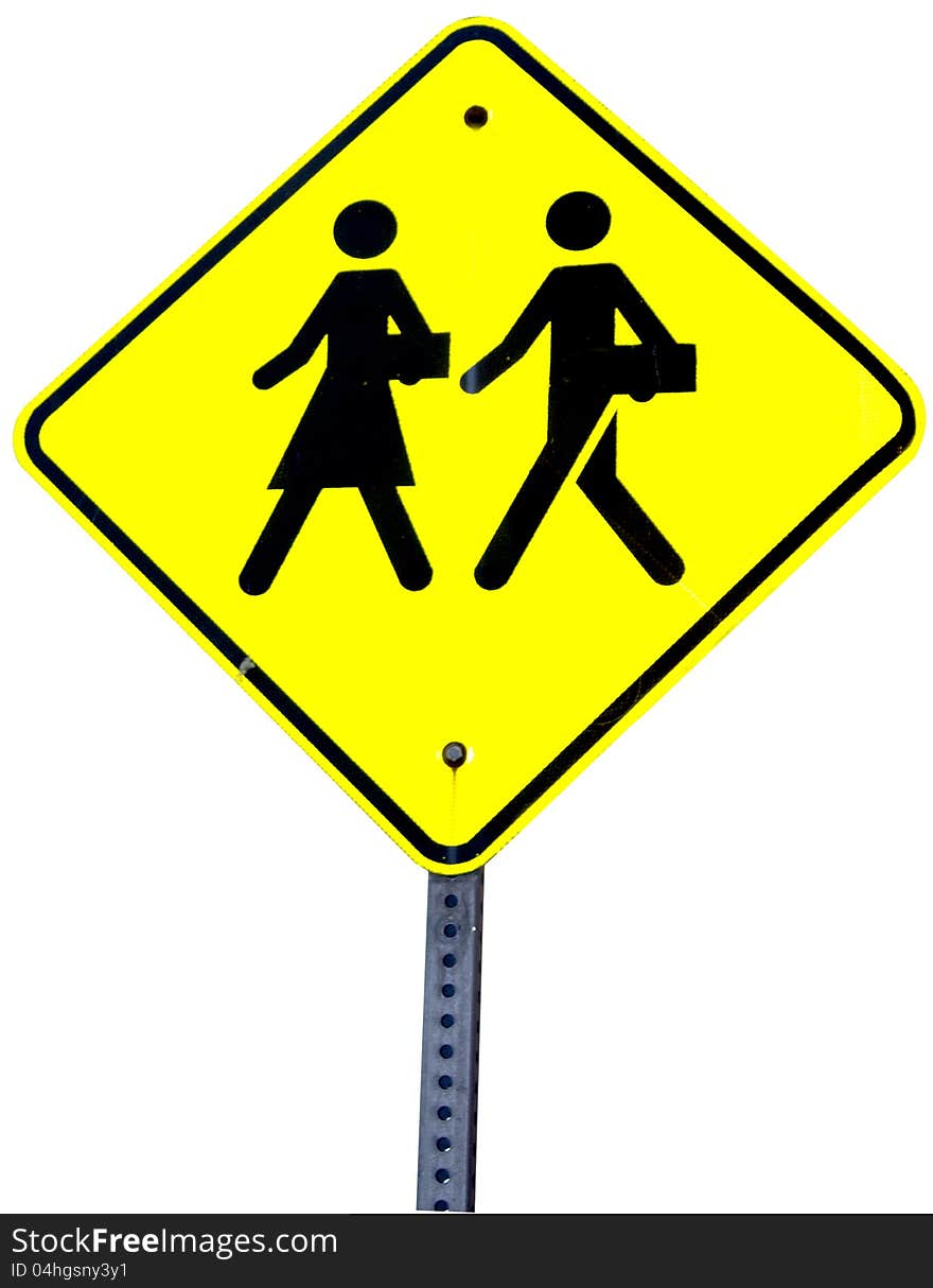 School Crossing Sign