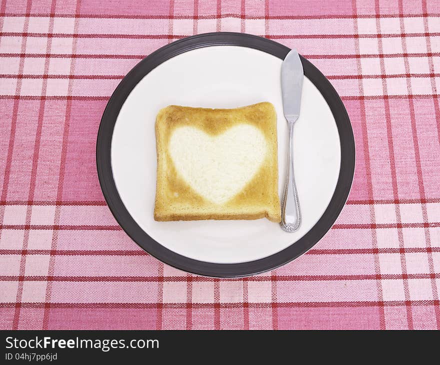 Heart Toast