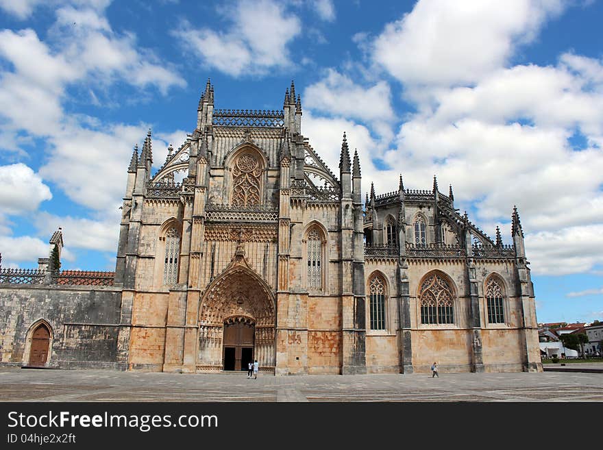 Mosteiro Santa Maria da Vitoria, Batalha, Portugal. Mosteiro Santa Maria da Vitoria, Batalha, Portugal