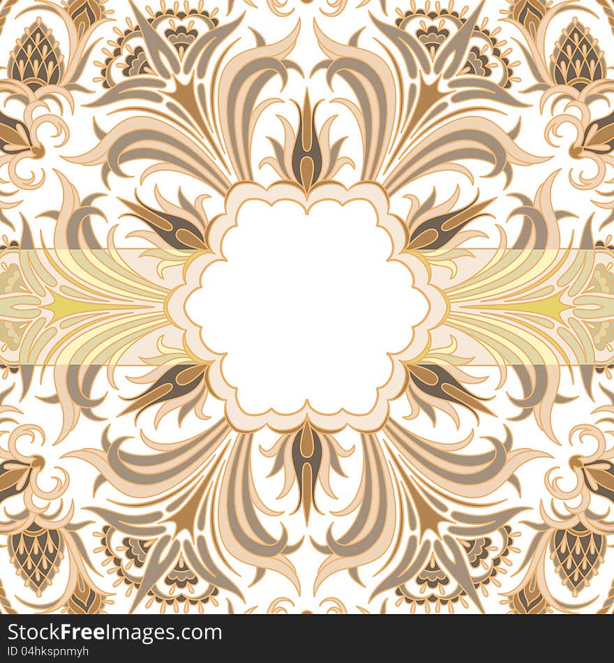 Vector Ornamental Background.