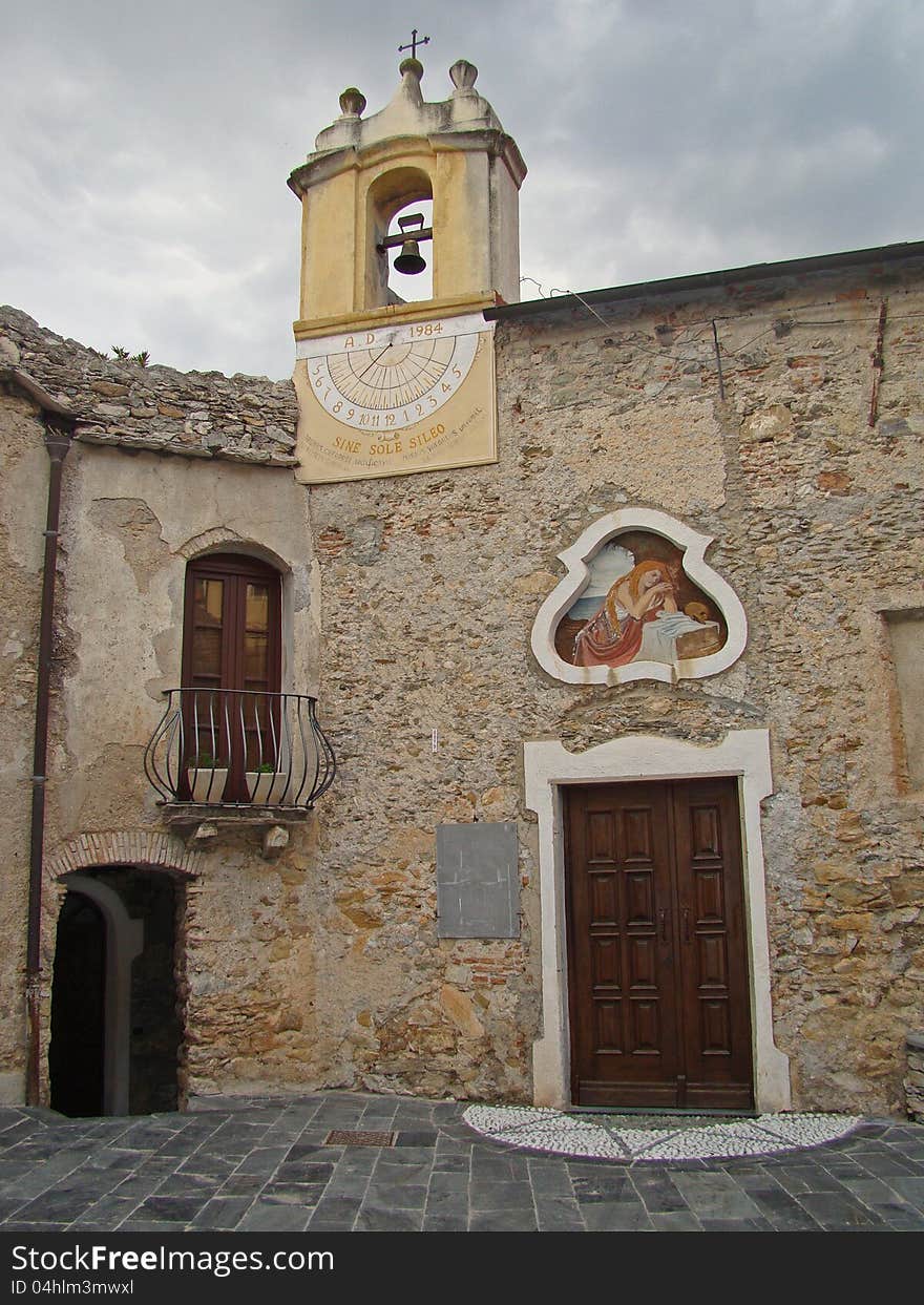 Castelvecchio di Rocca Barbena, Savona, Liguria-Italy. Castelvecchio di Rocca Barbena, Savona, Liguria-Italy