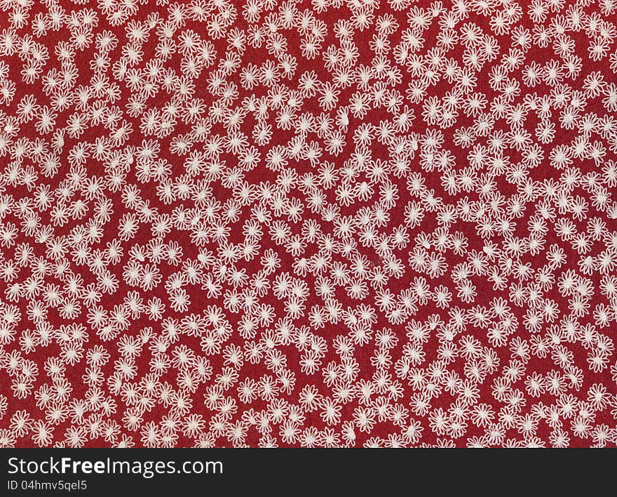 Textile floral background