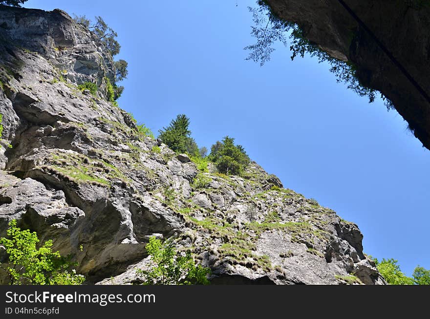 Rocky sky