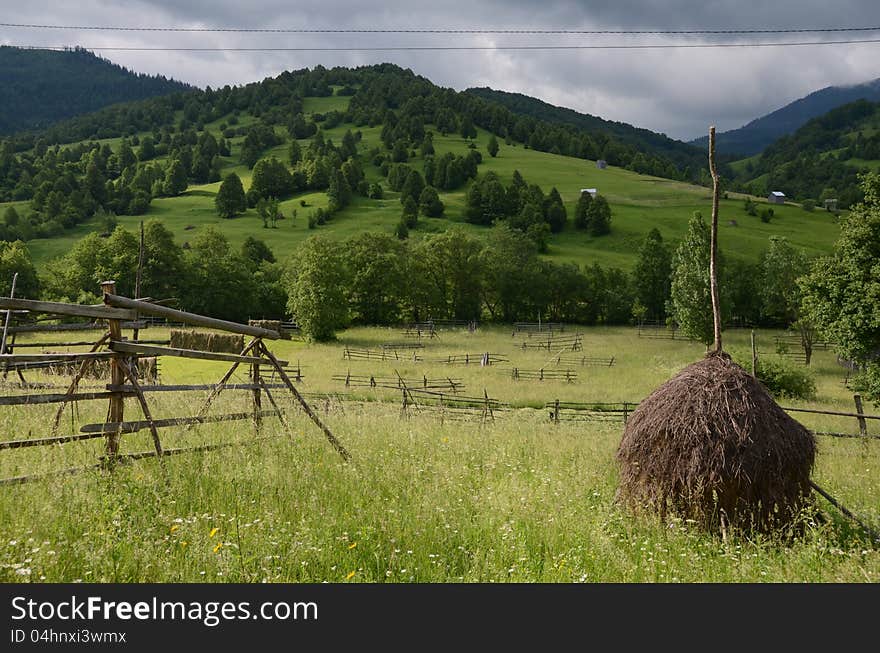 Agriculture rural haycock