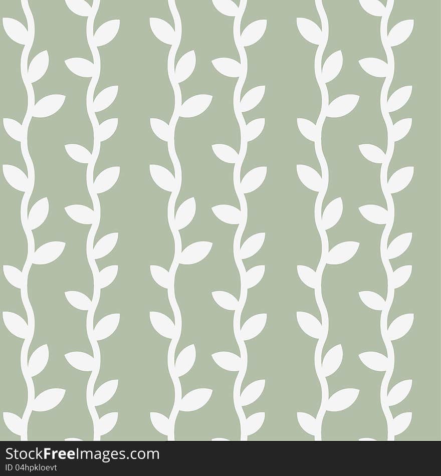 Seamless white stems on grey background. Seamless white stems on grey background