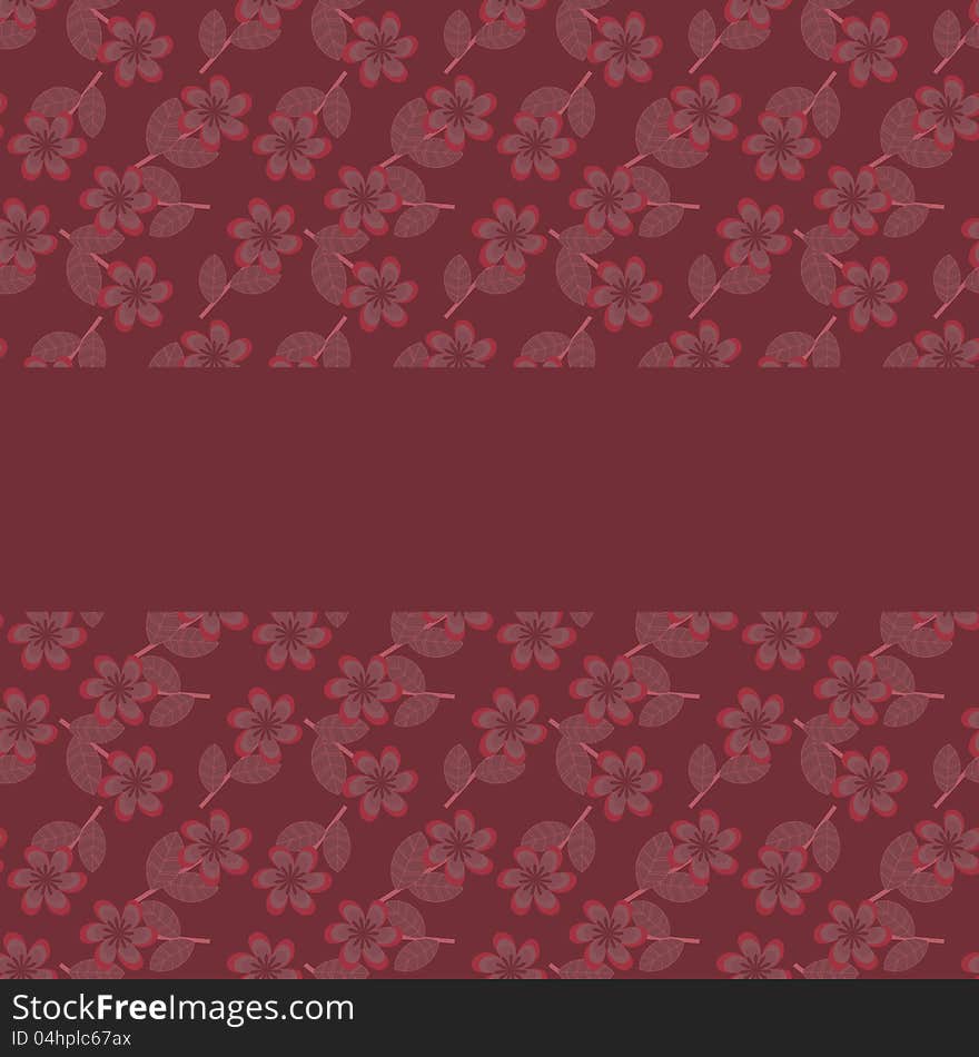 Wine colored invitation background with pattern. Wine colored invitation background with pattern