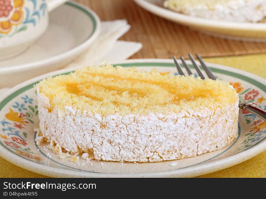 Lemon Roll Cake