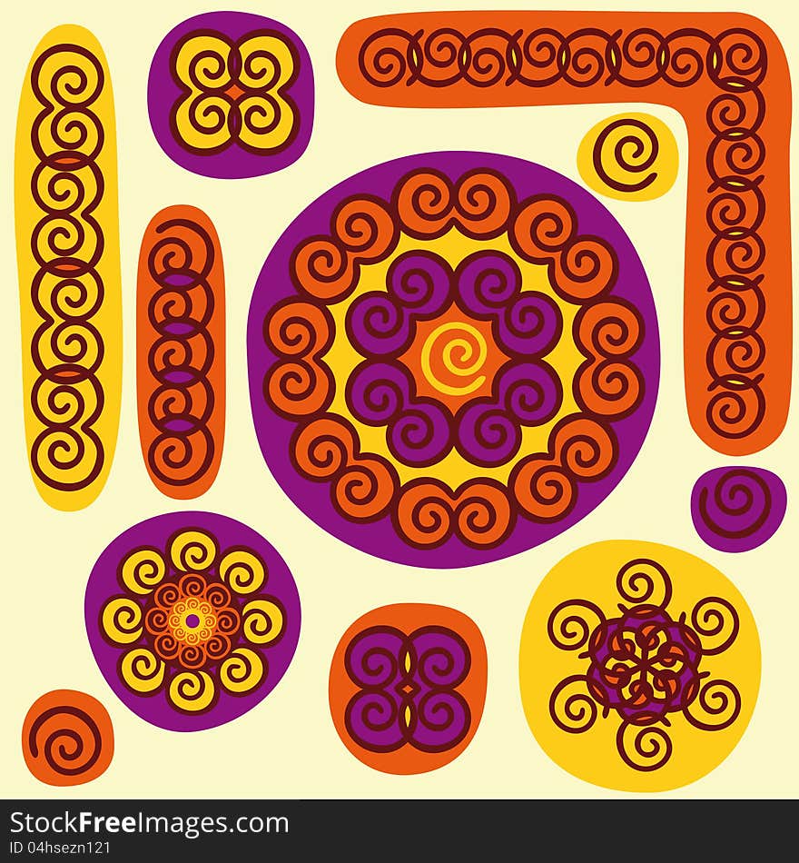 African pattern