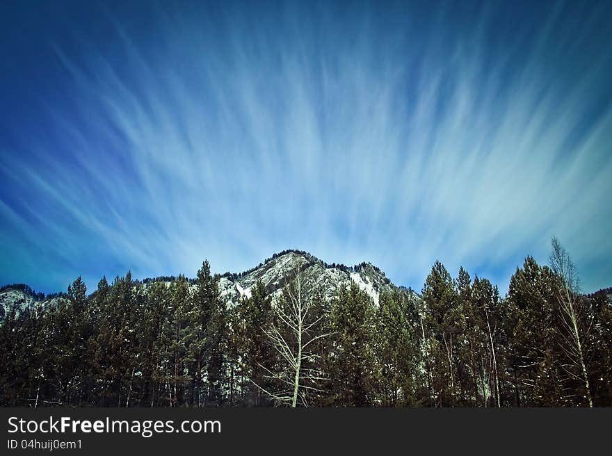 The sky over the Altai