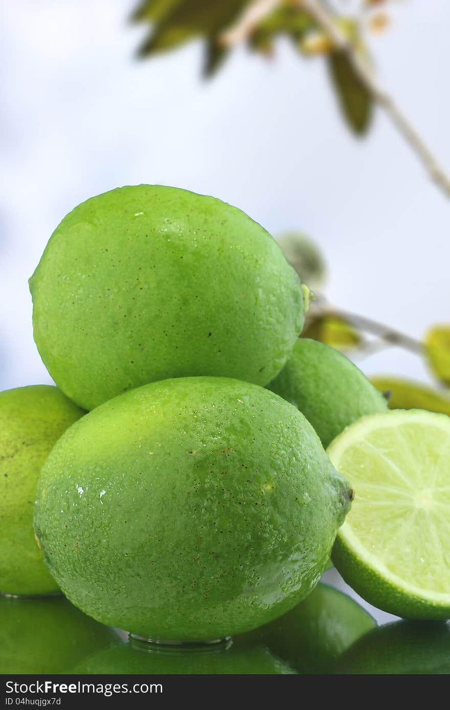 Fresh limes