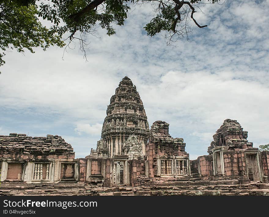 Pimai archeological park in the north-east of thailand. Pimai archeological park in the north-east of thailand