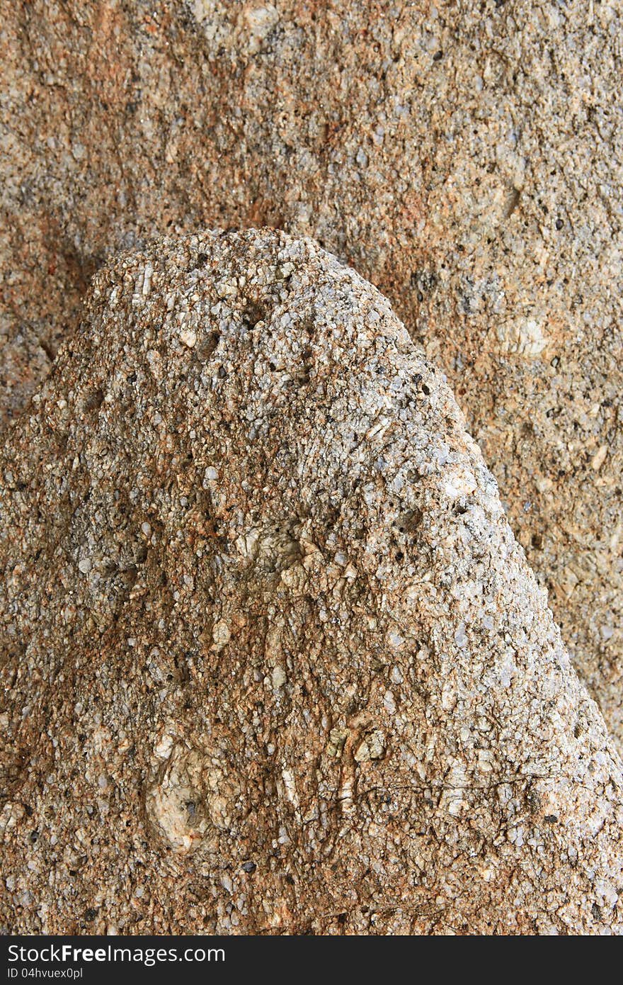 Abstract of stone