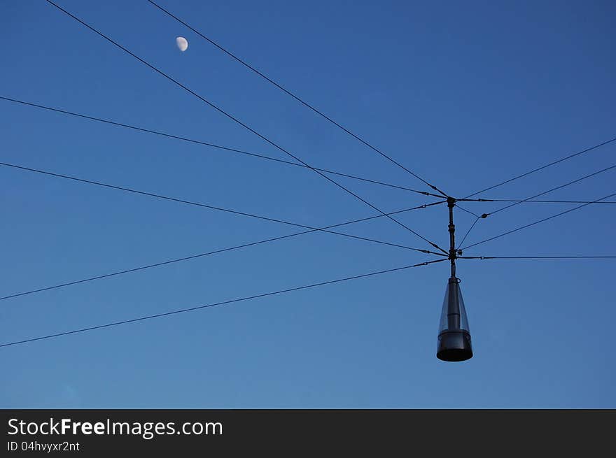 Wired Street Lamp