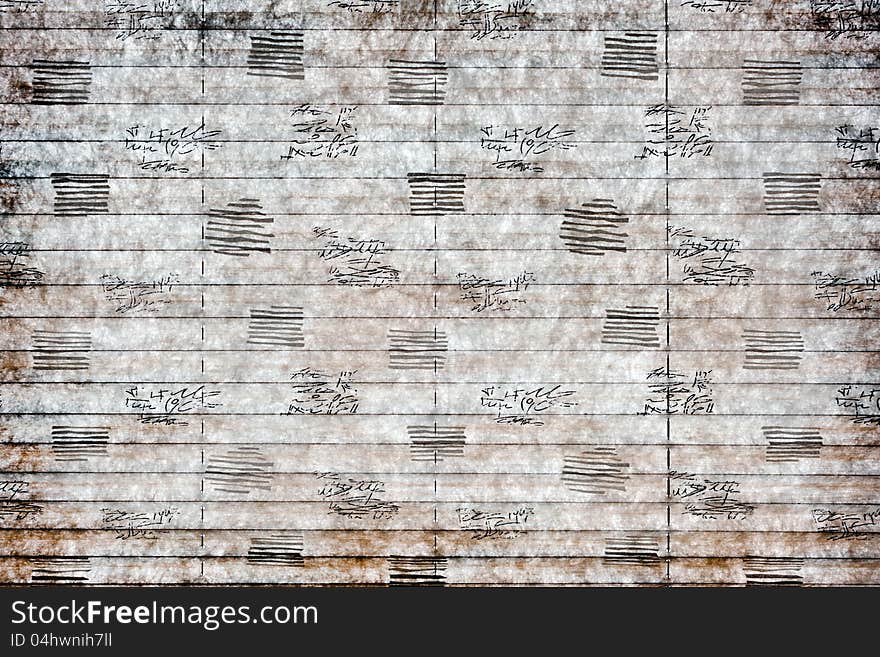 Vintage Paper Texture For Background