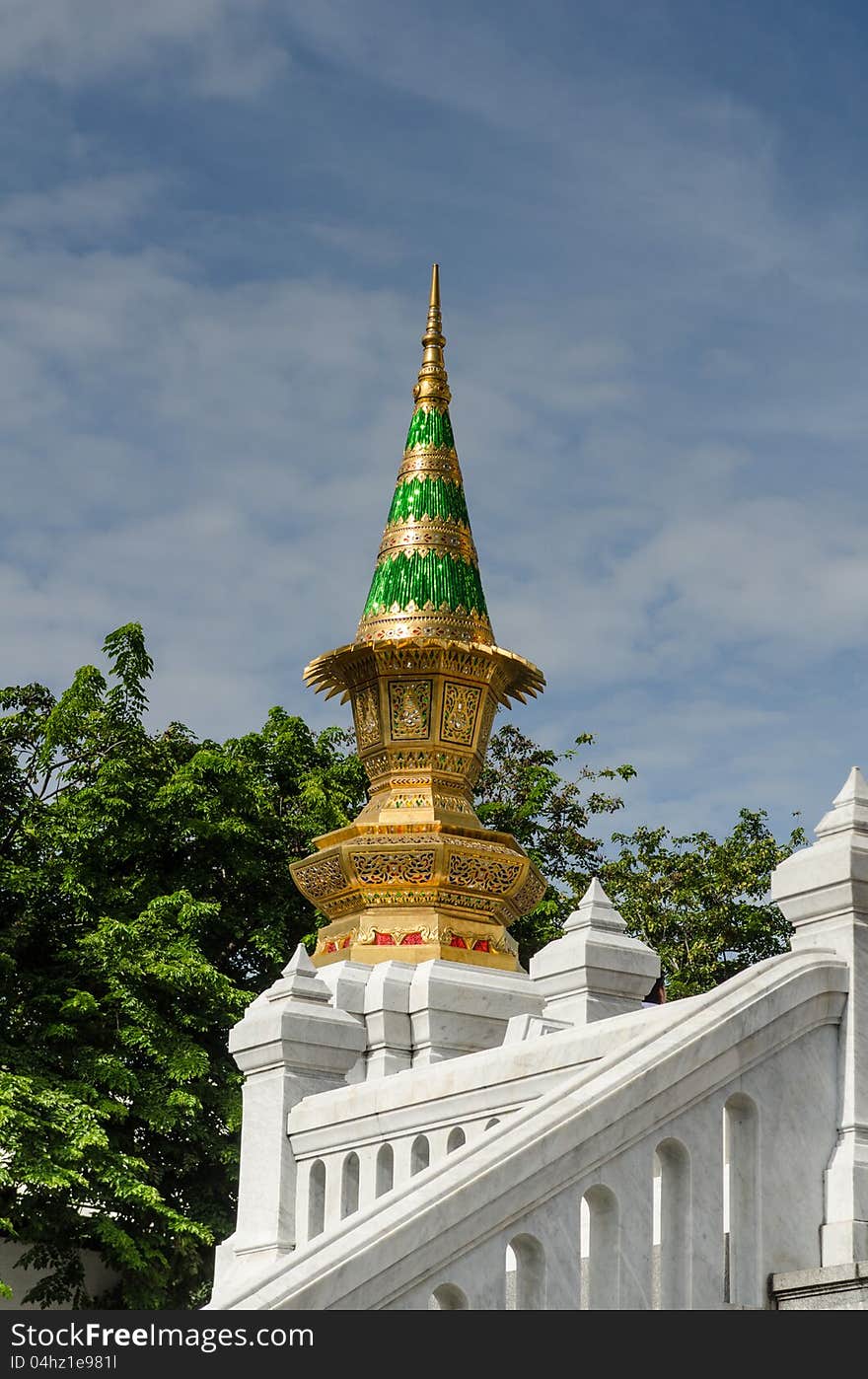 White Temple Detail