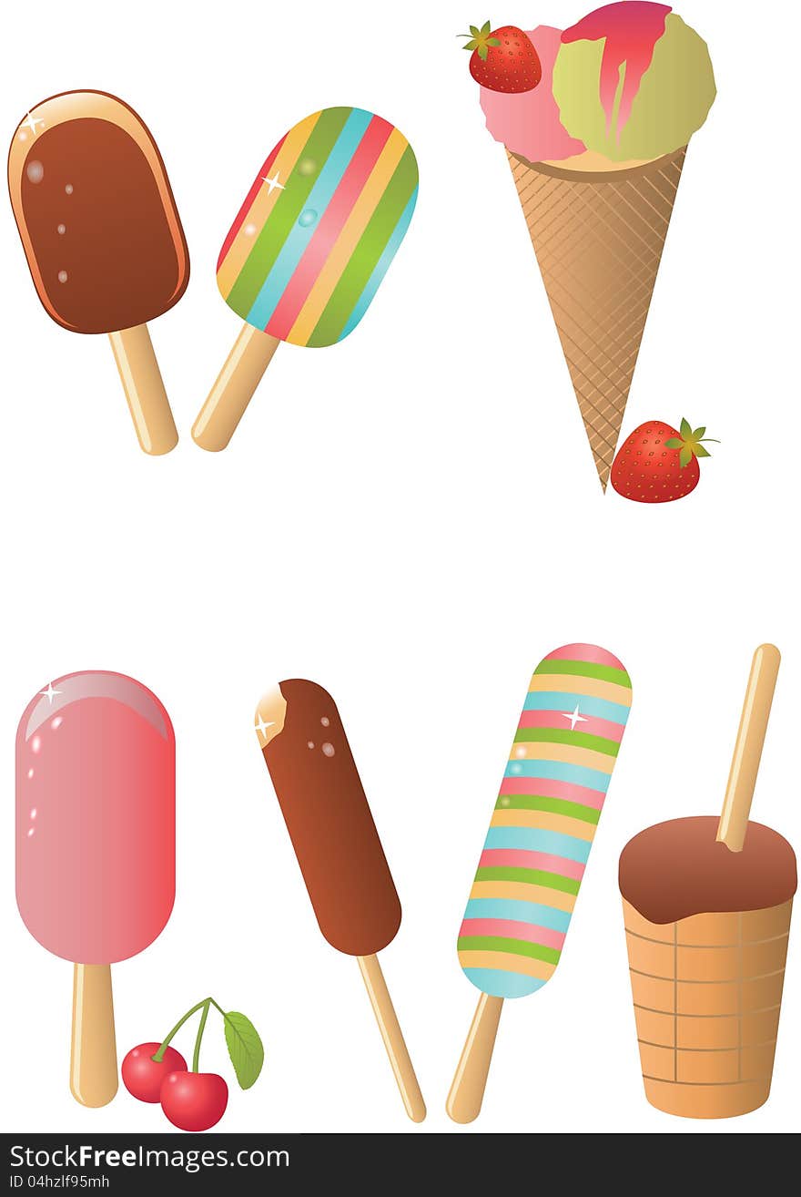 Ice cream set