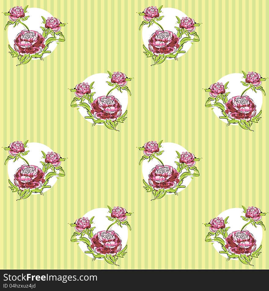 Pattern With Flowers