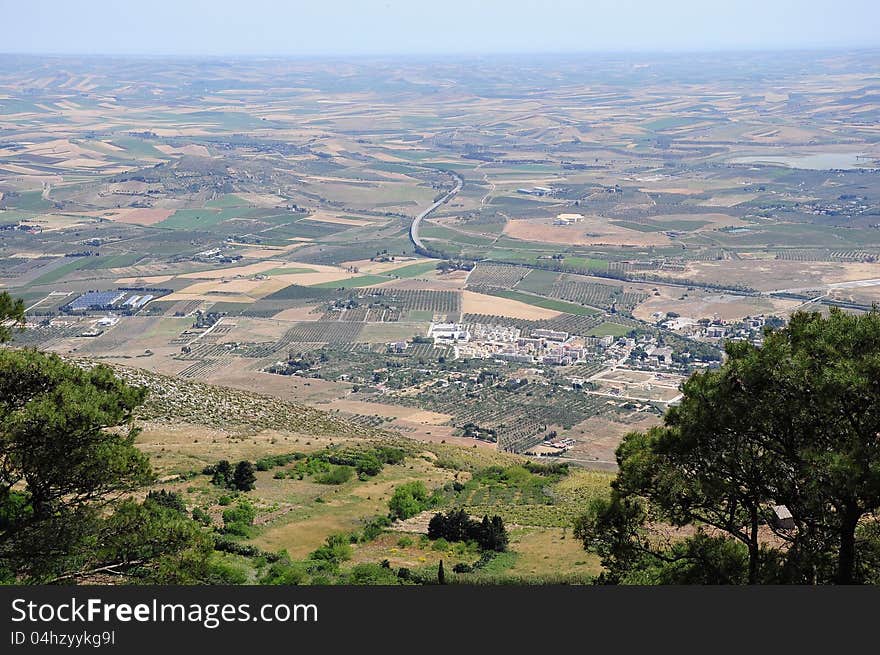 Countryside. Sicily. Italy.