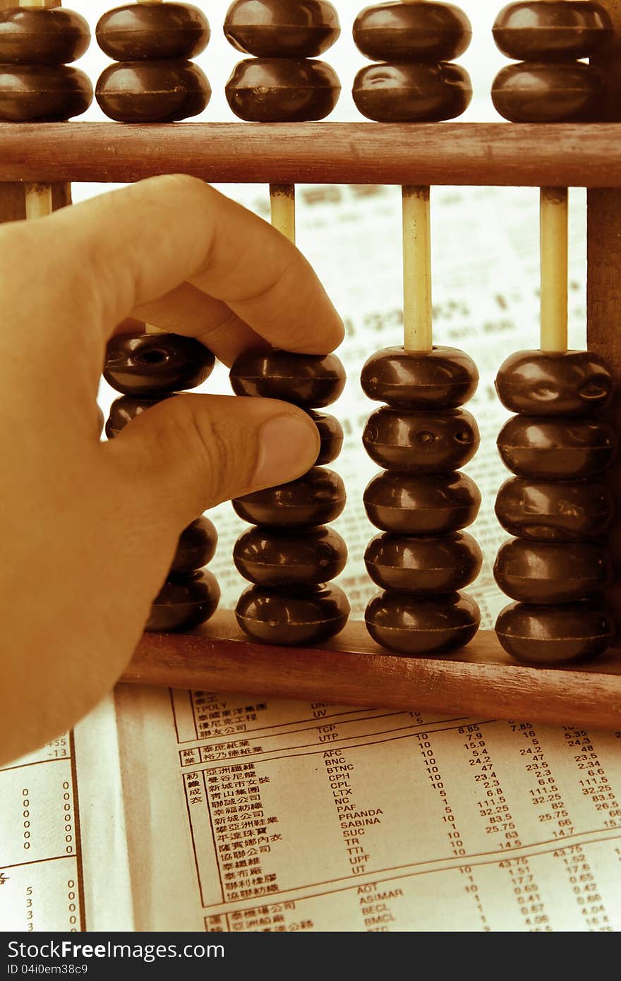 Hand Hold Abacus