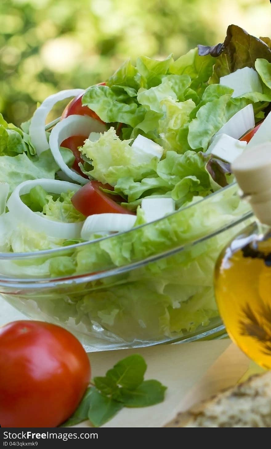 Fresh salad - appetizer