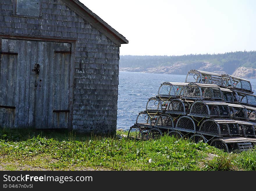 Lobster Pots Stack And Shack