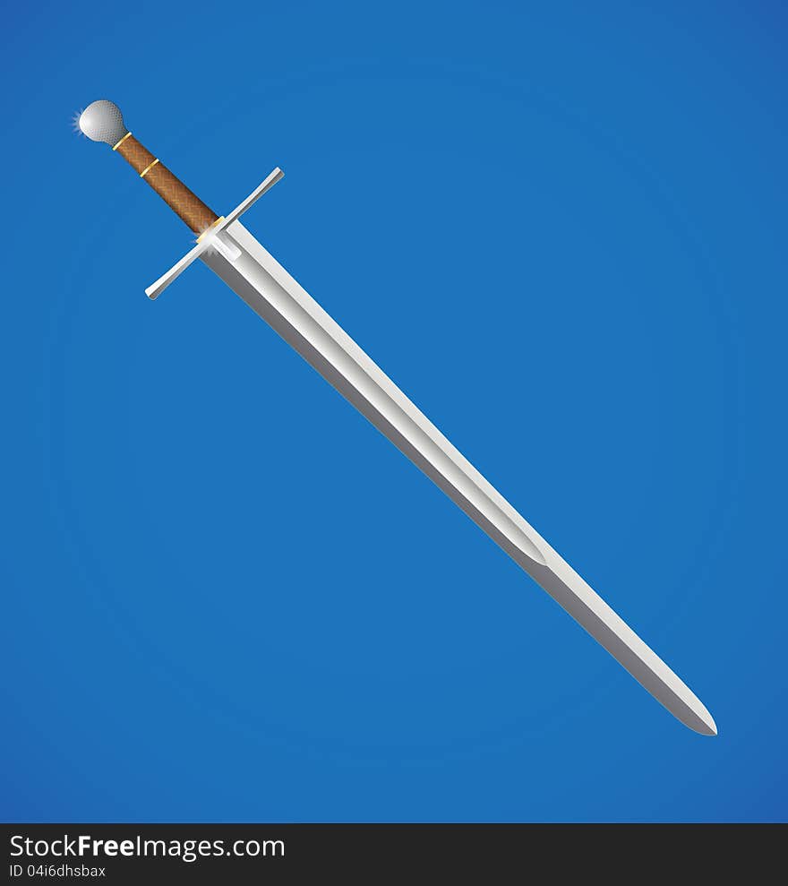 Vector Sword Illustration