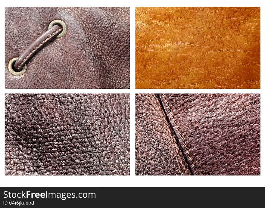 Close up, leather texture for  background. Close up, leather texture for  background