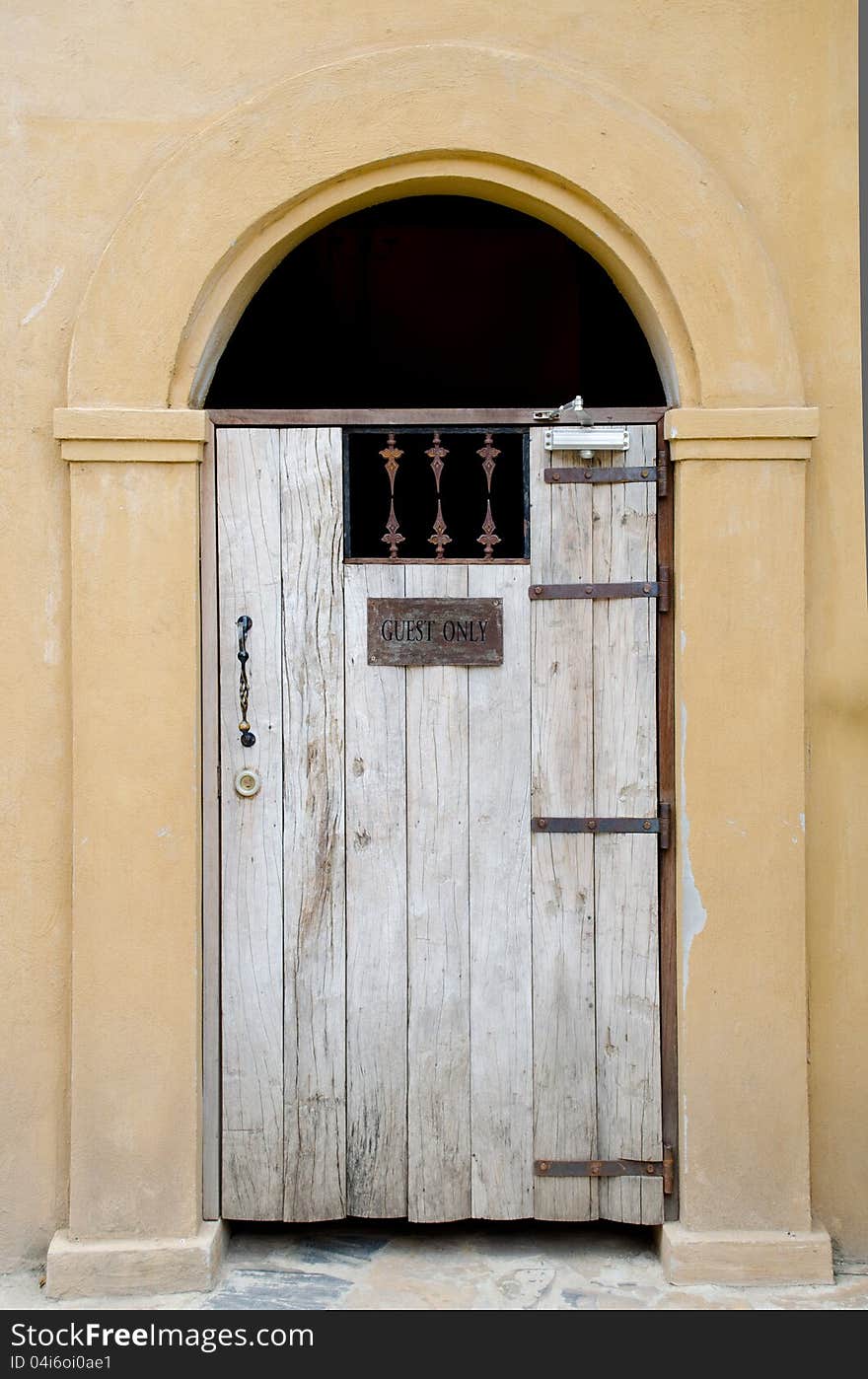 Old Italian door