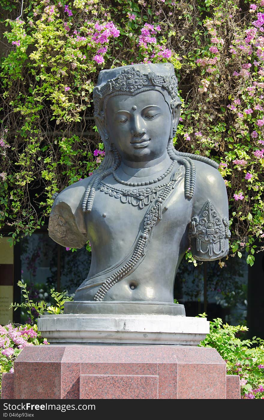 Mother of historical Gautama Siddhartha, Buddha Sakyamuni, primary figure in Buddhism. Statue from the temple in Panyanantharam Temple, Thailand. Mother of historical Gautama Siddhartha, Buddha Sakyamuni, primary figure in Buddhism. Statue from the temple in Panyanantharam Temple, Thailand